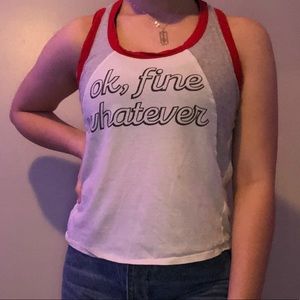 graphic tank top